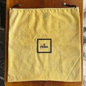 Fendi drawstring dust bag